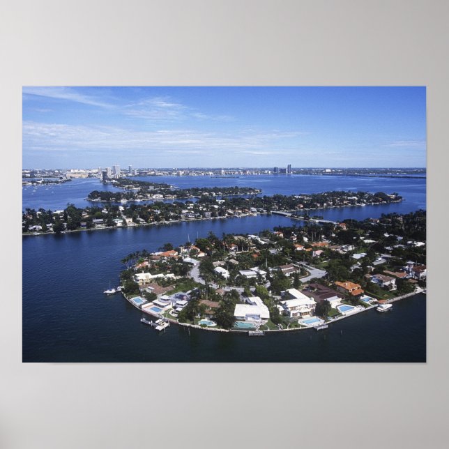 Zuhause der Privatinsel Biscayne Bay, Star Poster (Vorne)