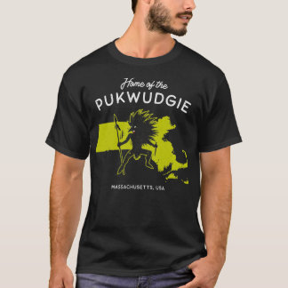 Zuhause der Pukwudgie Massachusetts USA T-Shirt
