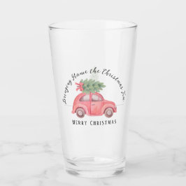 Zuhause - Der Weihnachtsbaum-Glass-Tumbler Glas