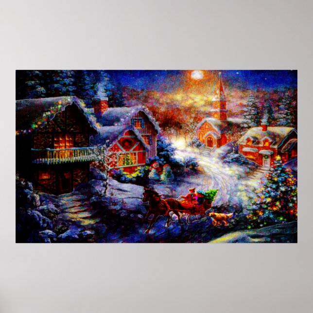 Zuhause - Der Weihnachtsbaum Poster (Vorne)