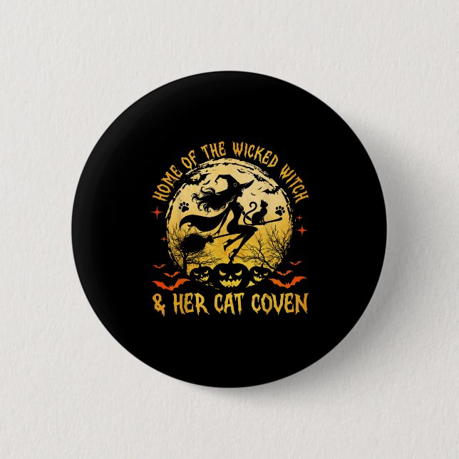 Zuhause der Wicken und ihrer Katze Witzhollen Button (Vorderseite)