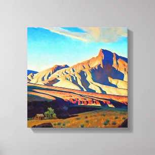 "Zuhause der Wüstenrat" von Maynard Dixon Leinwanddruck