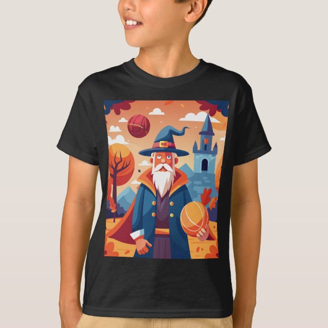 Zuhause des Basketballassistenten T-Shirt (Vorderseite)