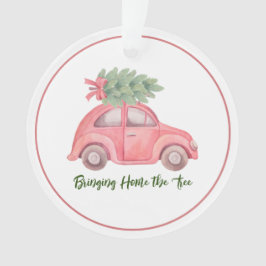 Zuhause des Baumes, Acrylschmuck Ornament