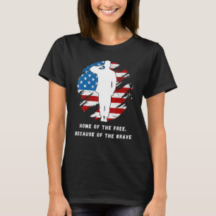 Zuhause des Freien Gedenktages für Veteranen ehrt T-Shirt