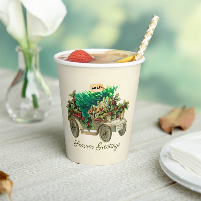 Zuhause des Papierbechers Pappbecher (In Situ)