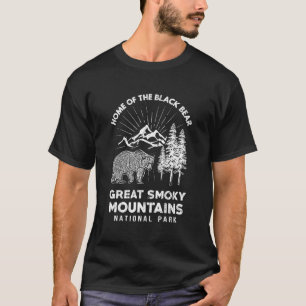 Zuhause des Schwarzen Bären Große Smokygebirge Nat T-Shirt