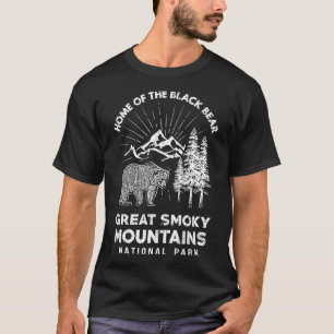 Zuhause des Schwarzen Bären Große Smokygebirge Nat T-Shirt