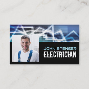 Zuhause-Drahtseilleuchte Visitenkarte