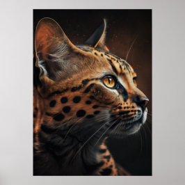 Zuhause druckt Tigerkatzen Poster