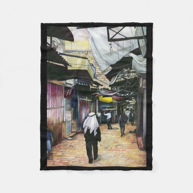 Zuhause durch die Antike, Jerusalem Fleecedecke (Vorderseite)