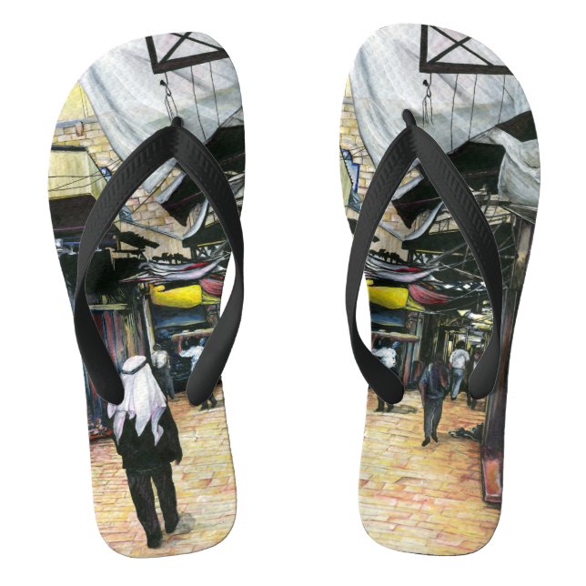 Zuhause durch die Antike, Jerusalem Flip Flops (Fußbett)