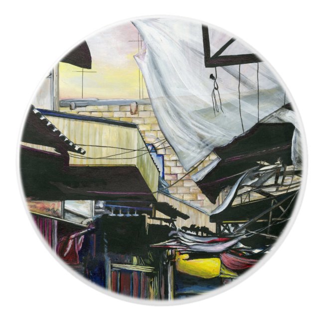 Zuhause durch die Antike, Jerusalem Keramikknauf (Vorderseite)