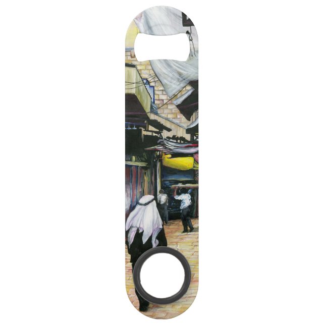 Zuhause durch die Antike laufen, Altes Jerusalem Speedflaschenöffner (Vorderseite)