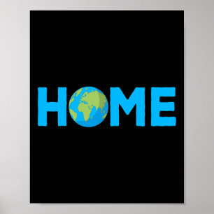 Zuhause Earth - Schutz des Planeten - Umweltrecht Poster