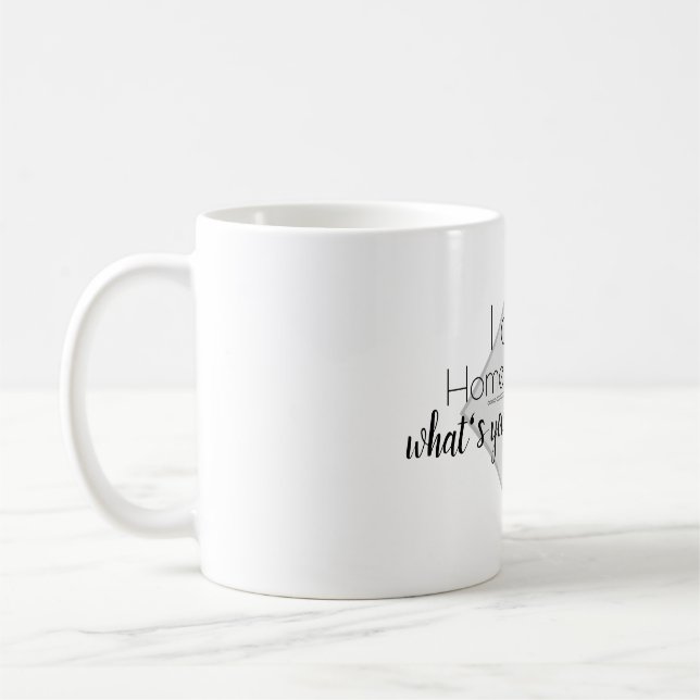 Zuhause Educator Supermacht Kaffeetasse (Links)