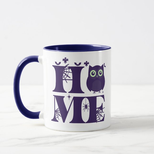 Zuhause Eigene Fledermäuse Spiders Ghosts Hallowee Tasse (Links)