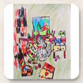 Zuhause einlegen getränkeuntersetzer