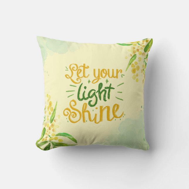 Zuhause-Entkernkissenabdeckung Kissen (Vorderseite)