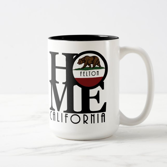 ZUHAUSE Felton California 15oz Zweifarbige Tasse (Rechts)