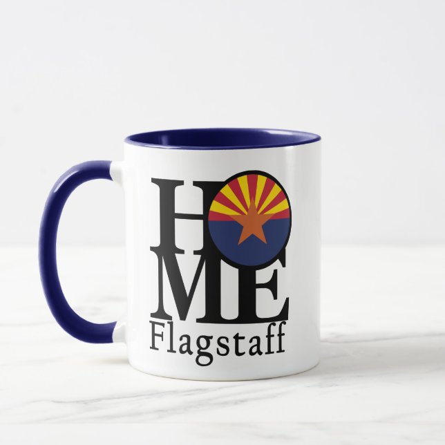 ZUHAUSE Flagstaff AZ Tasse (Links)