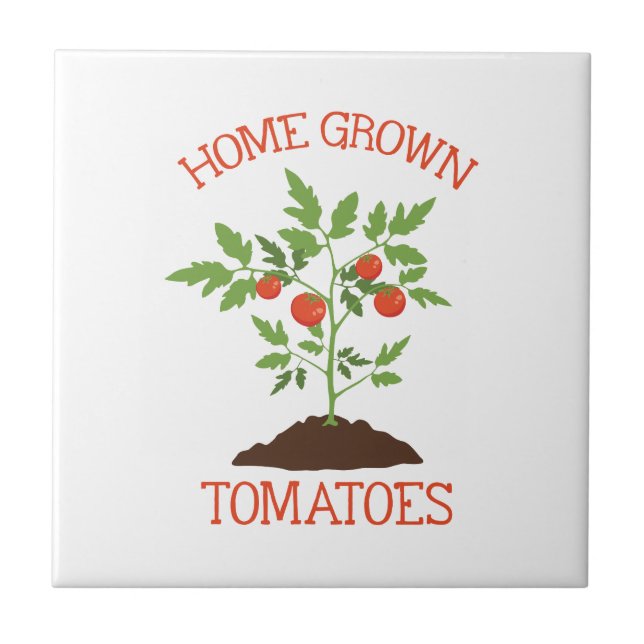 Zuhause Fliese (Vorderseite)