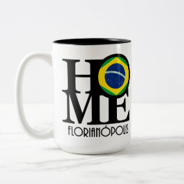 ZUHAUSE Florianópolis Zweifarbige Tasse