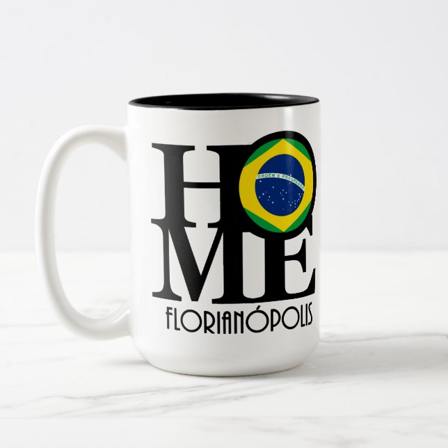 ZUHAUSE Florianópolis Zweifarbige Tasse (Links)