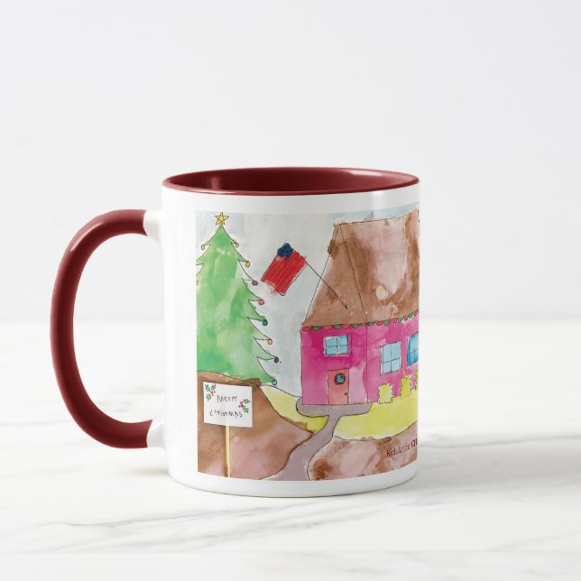Zuhause For Holidays - KidsArt for CHOC Tasse (Links)