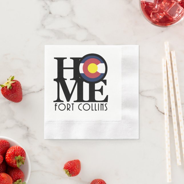 ZUHAUSE Fort Collins Serviette (Beispiel)