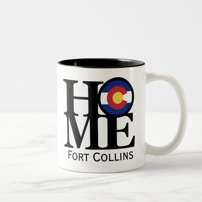 ZUHAUSE Fort Collins Tasse (Rechts)