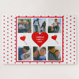 Zuhause Foto Personalisiert Collage Familie Valent Puzzle