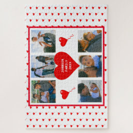 Zuhause Foto Personalisiert Collage Familie Valent Puzzle