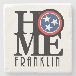 ZUHAUSE Franklin Steinuntersetzer