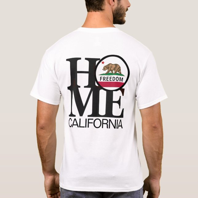 ZUHAUSE Freedom CA T-Shirt (Rückseite)