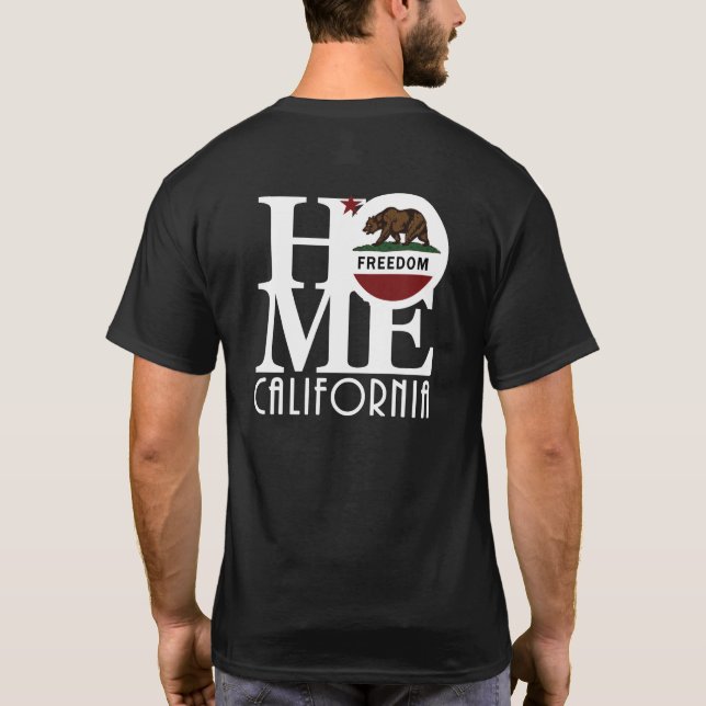 ZUHAUSE Freedom CA T-Shirt (Rückseite)