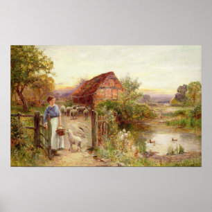 Zuhause für das Schaf Poster