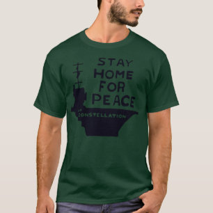 Zuhause für den Frieden bleibe Joan Baez Hippie Tr T-Shirt