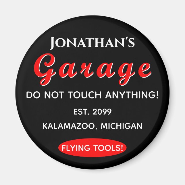 Zuhause Garage Car Mechanic Tool Box Magnet (Vorne)