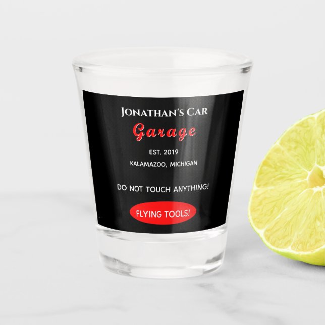 Zuhause Garage Car Mechanisches Glas (Vorderseite)