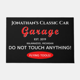 Zuhause-Garage-Fliegerwerkzeuge Fußmatte