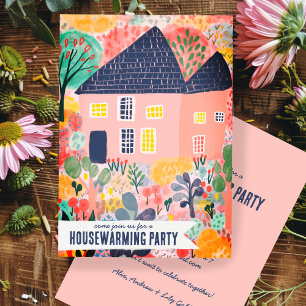 Zuhause Garden New Garden Niedliches Party Einladung