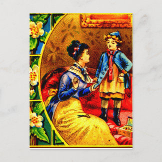 Zuhause gemacht Outfit! Postkarte