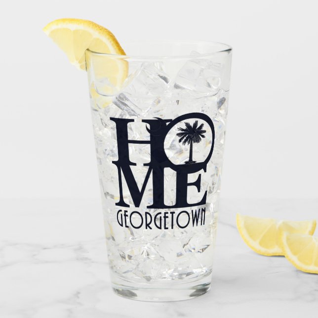 ZUHAUSE Georgetown Glas (Vorderseite Ice)