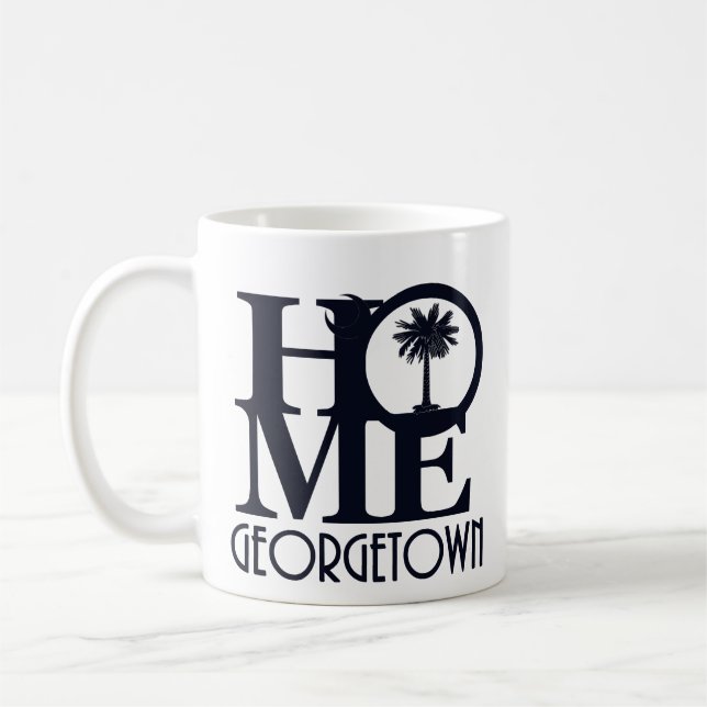 ZUHAUSE Georgetown SC 11oz Kaffeetasse (Links)