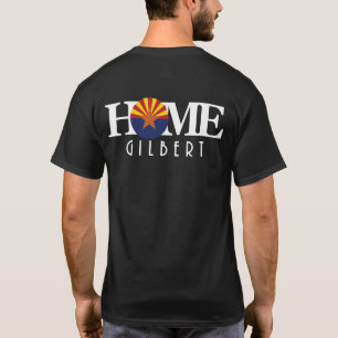 ZUHAUSE Gilbert Arizona (Rückseite) T-Shirt