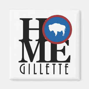 ZUHAUSE Gillette Wyoming Magnet