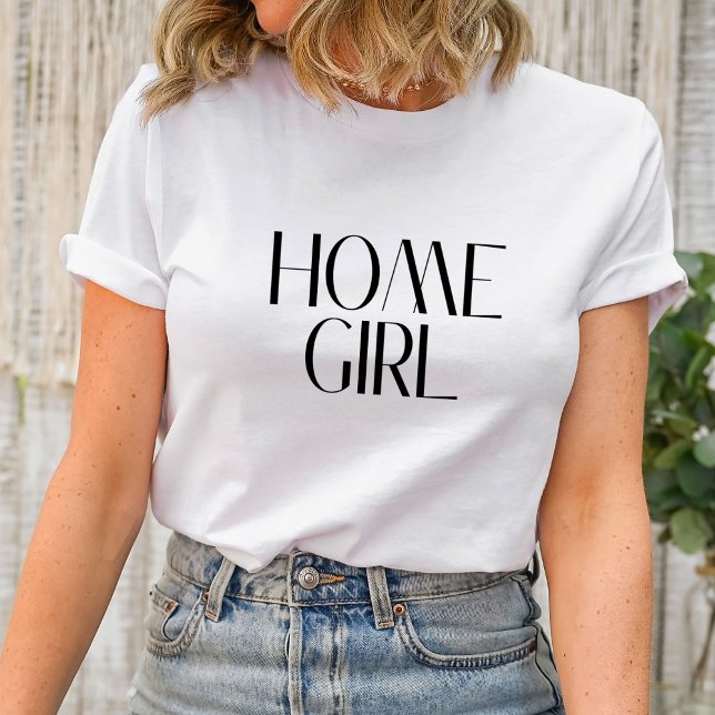 Zuhause Girl Real Anwesen T - Shirt (Home Girl Real Estate Tshirt)