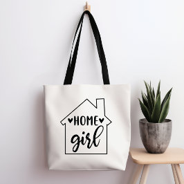 Zuhause Girl Real Anwesen Tote Bag