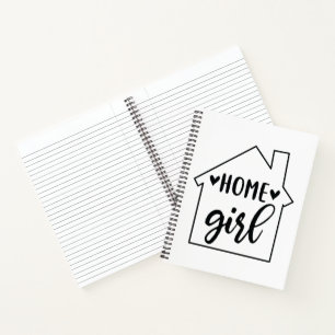 Zuhause Girl (Realtor) Notebook Notizbuch